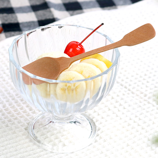 スプーン 13cm ヴィンテージカトラリー アイスクリームスプーン 木製