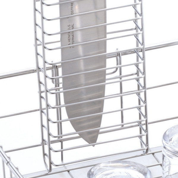 包丁スタンド 燕三条産 18-8ステンレス製 包丁差し メイドインジャパン