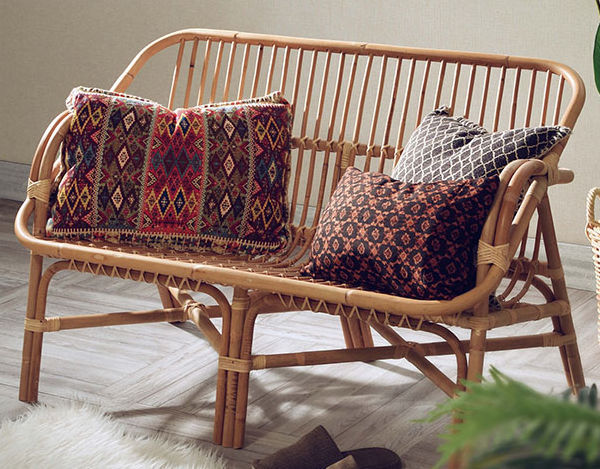 籐 ソファ 2人掛け ラタン家具 Breeze 幅110cm （ ラタン ソファー