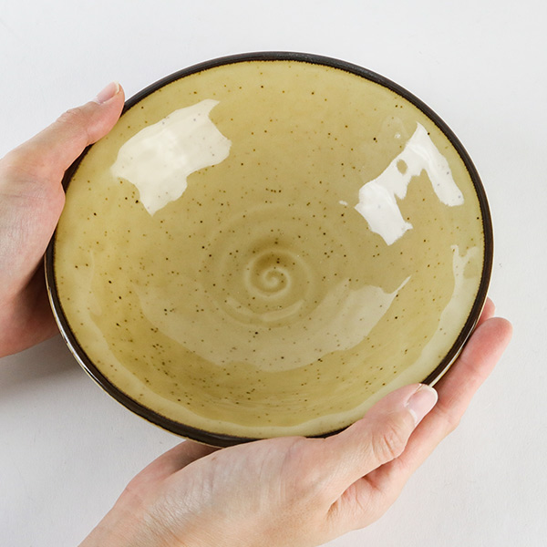 平鉢 18cm BROWNIE 皿 食器 鉢 洋食器 和食器 磁器 日本製 （ 食洗機