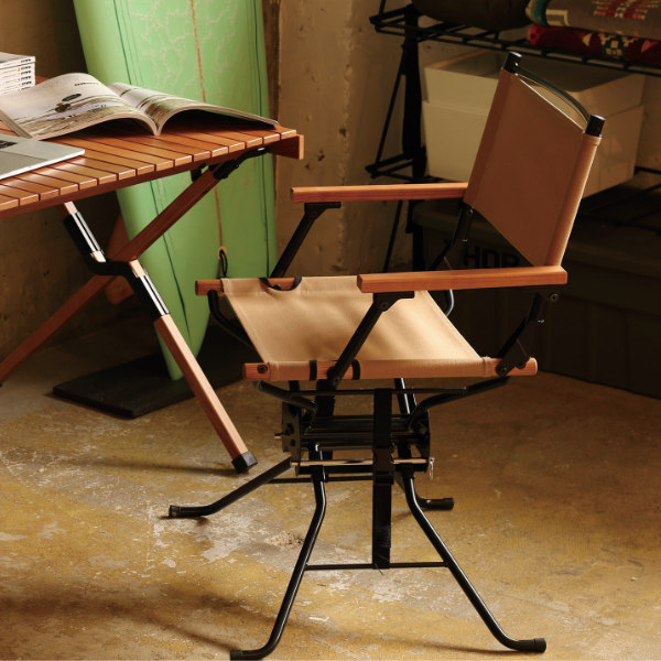 弘益 アウトドアチェア コンパクト ディレクターチェア BF （ ハング