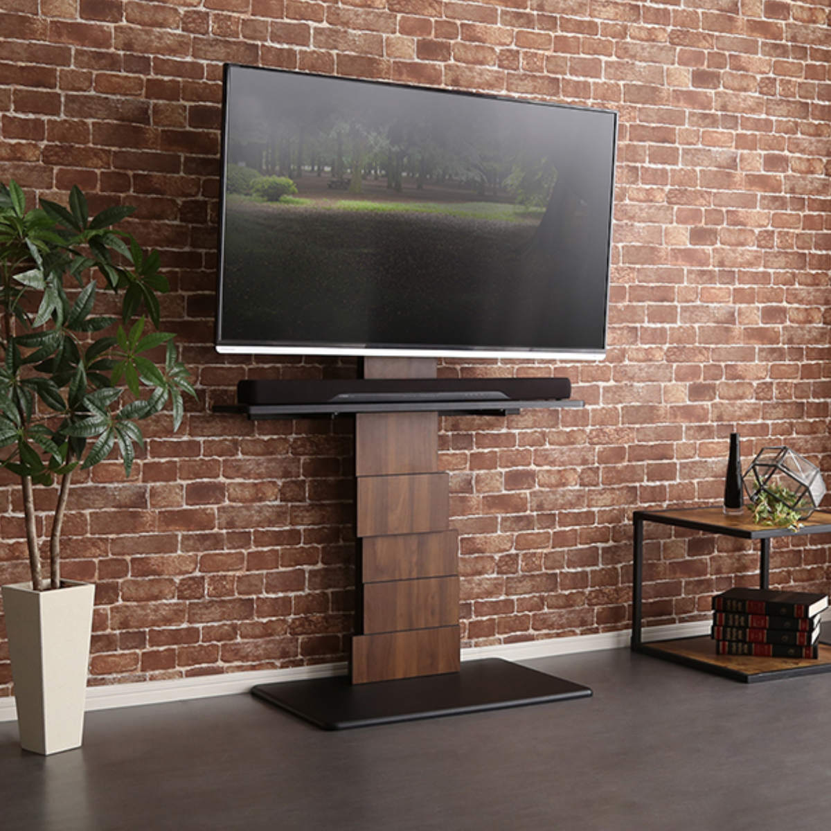 ホームテイスト（HOME taste） テレビ台 壁寄せ 幅75cm ハイタイプ