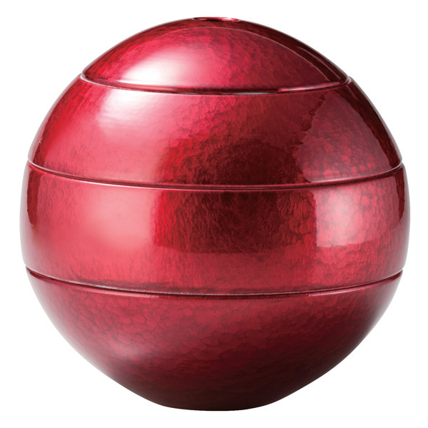 M.STYLE（エムスタイル） お重 3段 珠型三段段重 中 M.STYLE URUSHI 漆