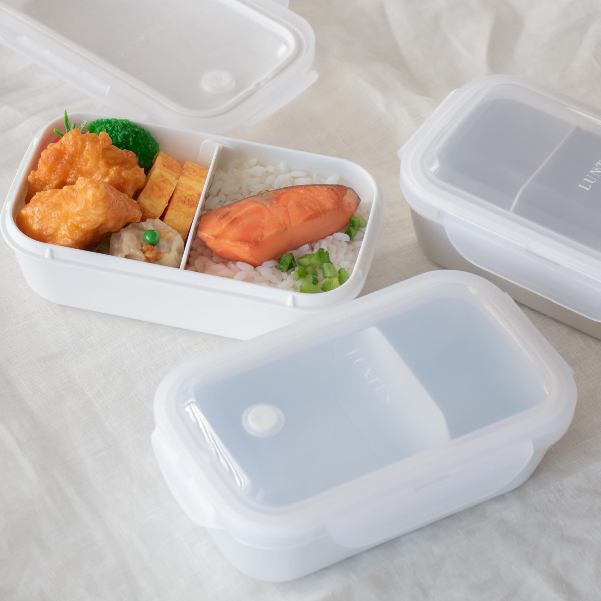 アスベル（ASVEL） お弁当箱 1段 500ml パッキン一体型 ランタス