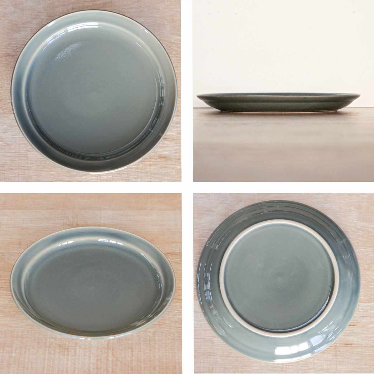 プレート 23cm HINATA 陶器 同色4枚セット （ 食洗機対応 電子レンジ