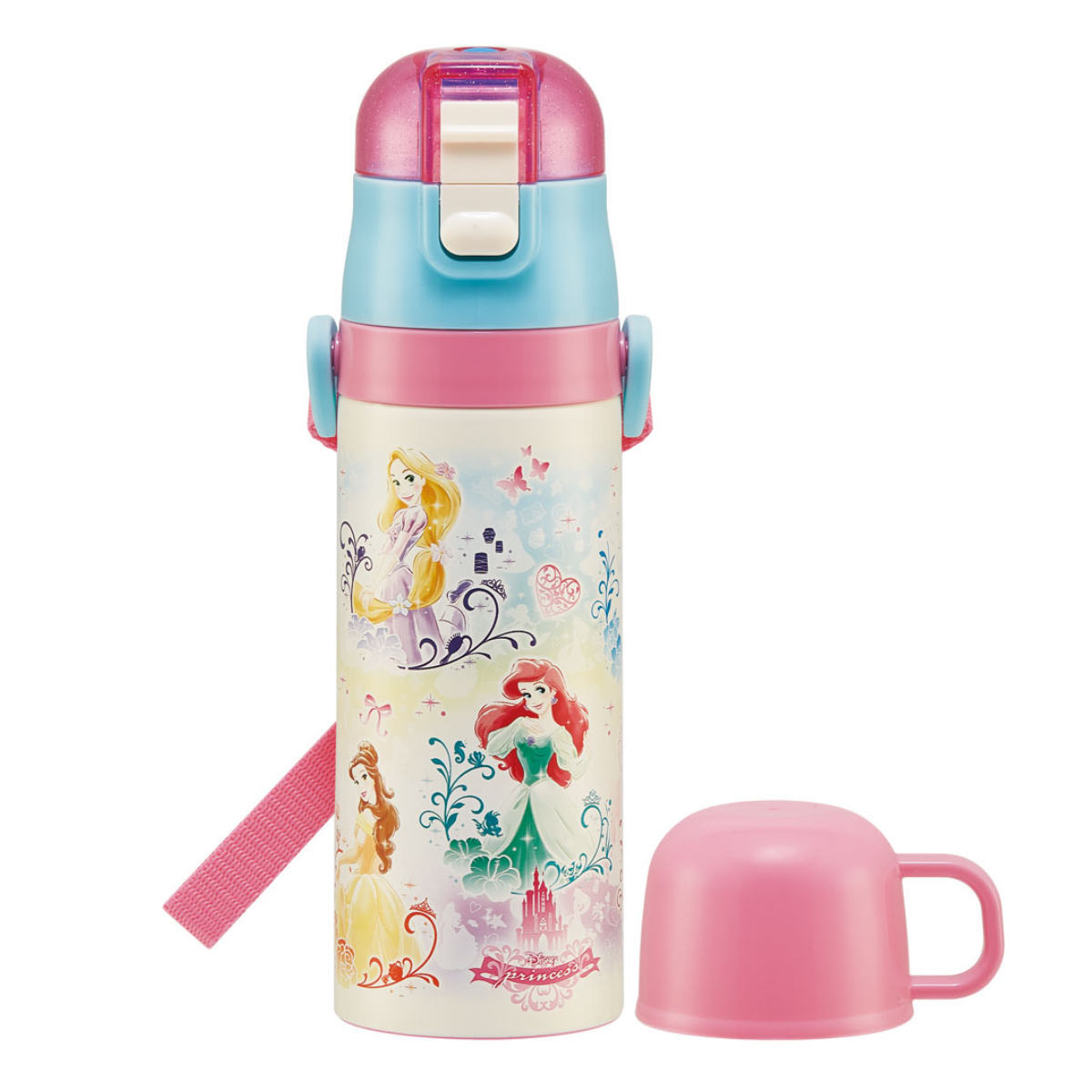 スケーター 水筒 キッズ 470ml 2way コップ 直飲み ステンレス