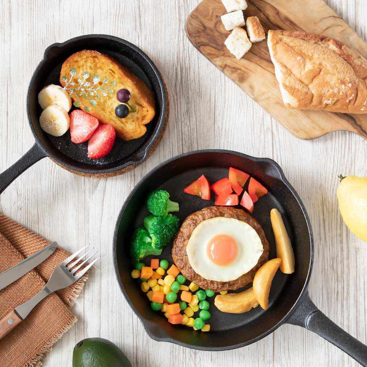 スキレット 20cm スプラウト 鉄鋳物 IH対応 （ オーブン対応 ガス火