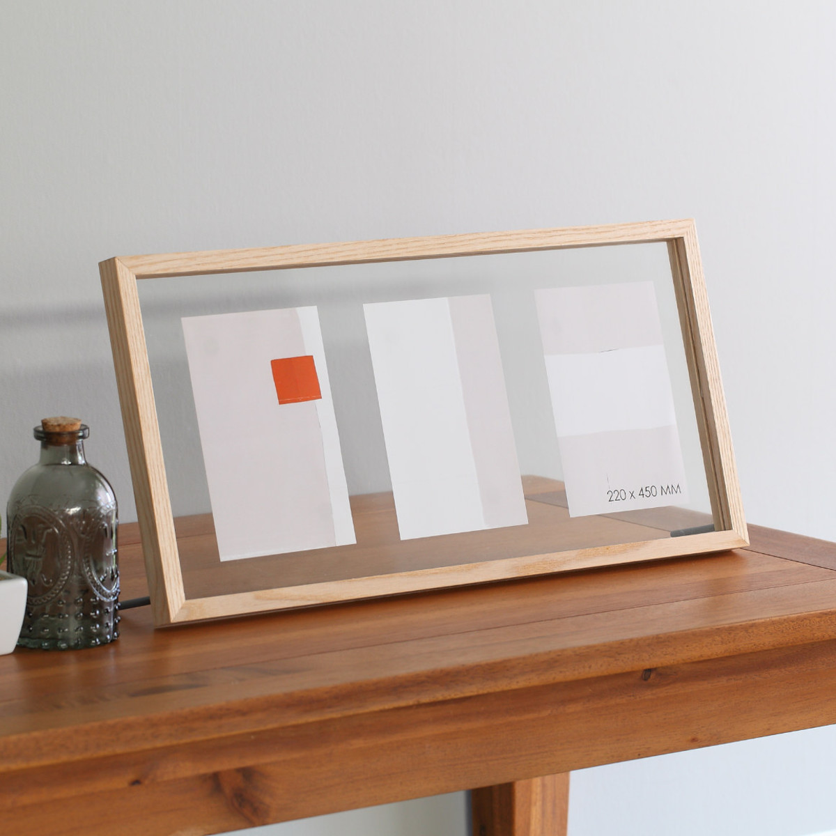 magnet フォトフレーム CAN-04 ポストカードサイズ 3連 （ フォト