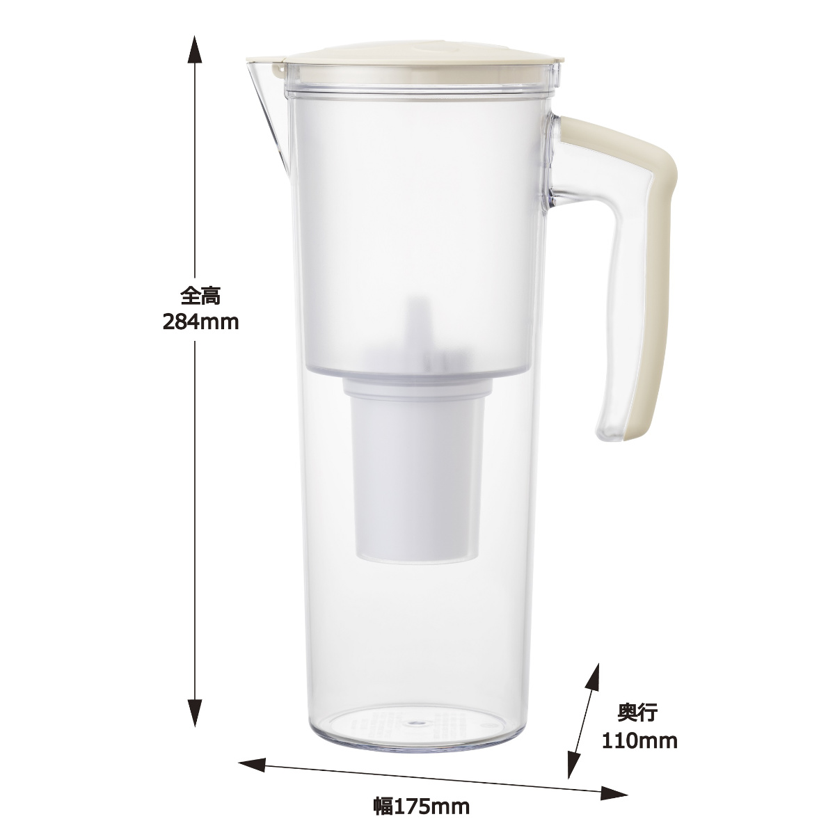 クリタック まるっと軟水大容量 750ml 犬猫用 （ ペット用浄軟水器