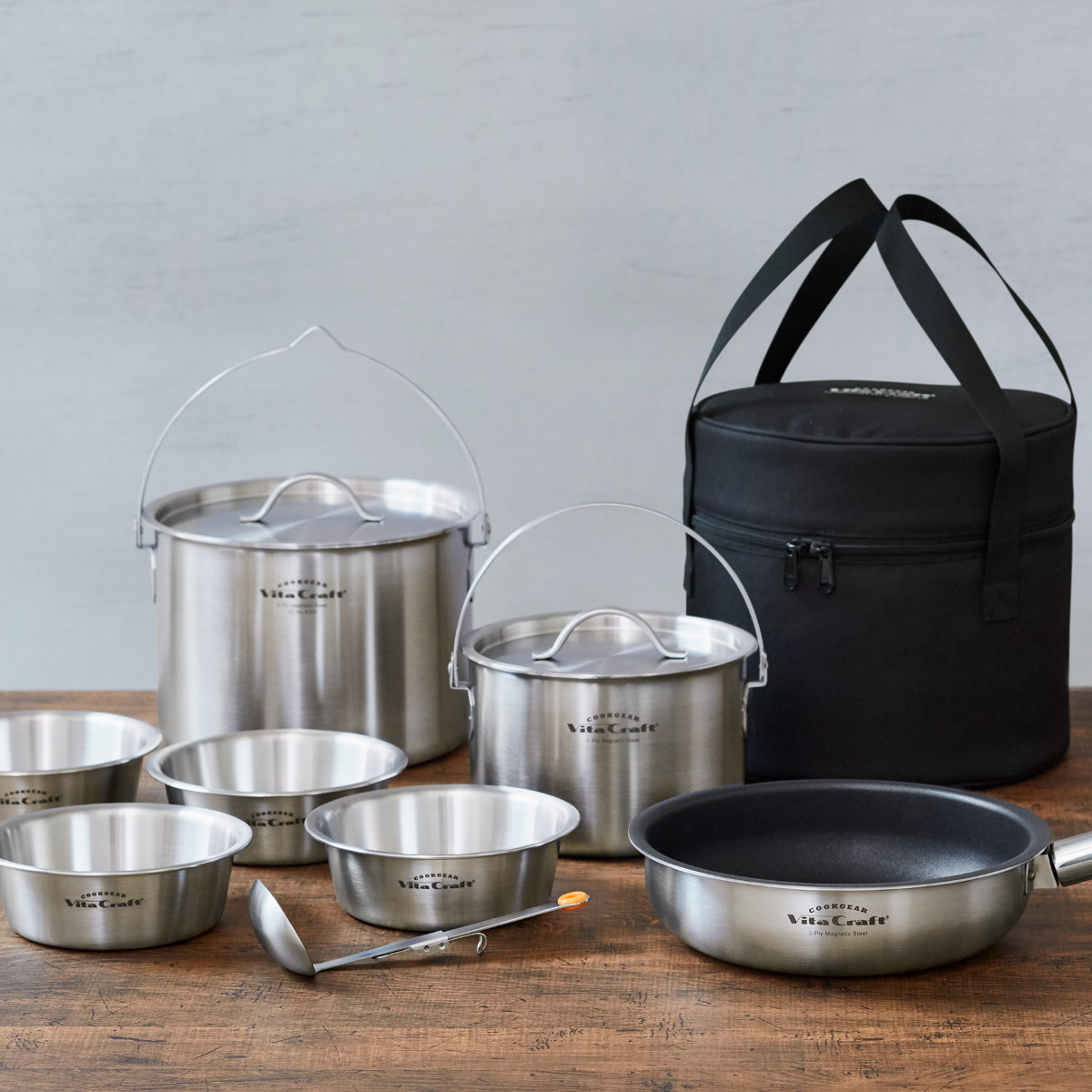 Vita Craft（ビタクラフト） アウトドア クッカー 9点入 ランド