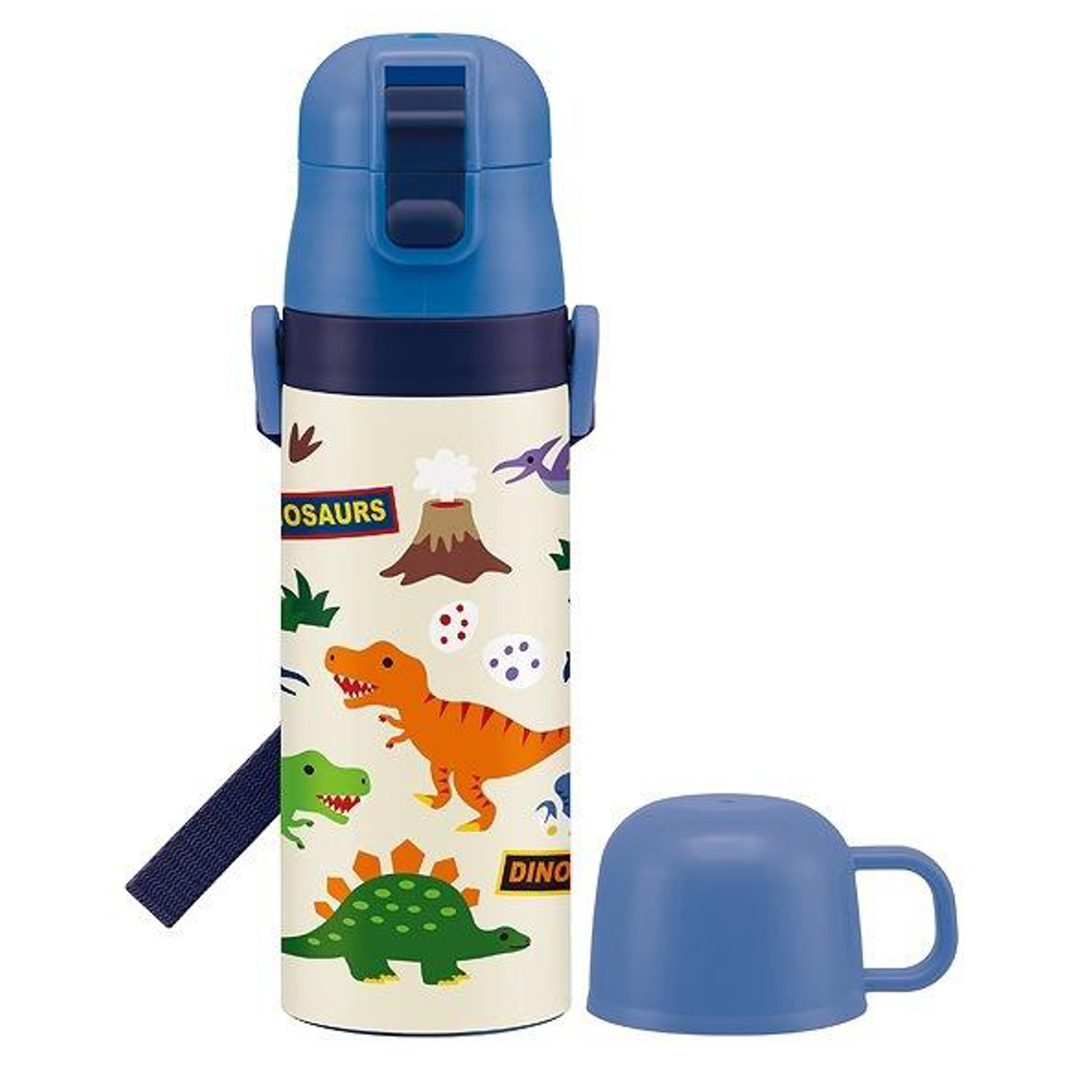 スケーター 水筒 ステンレス 直飲み コップ 2way 軽量 430ml 子供