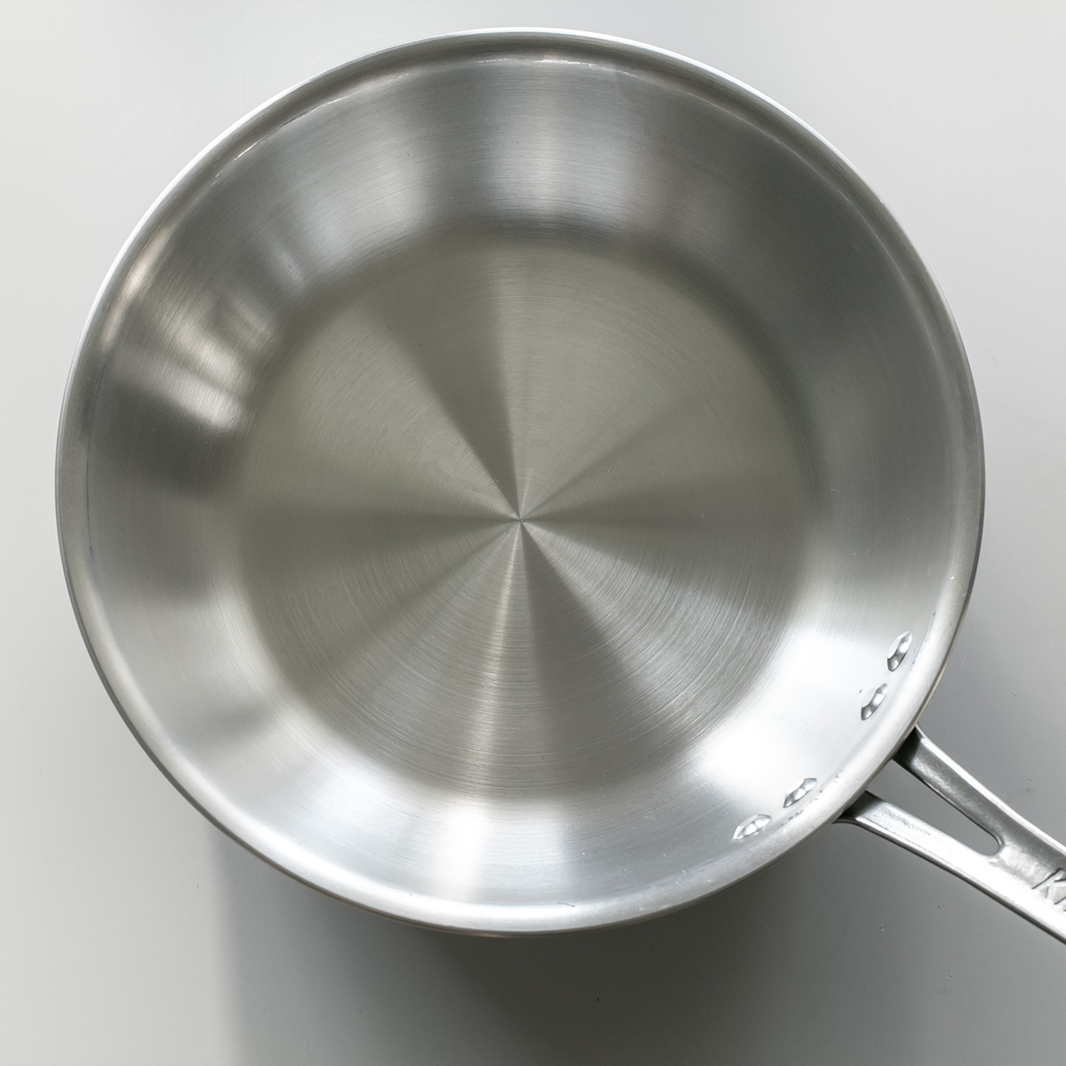 フライパン 30cm IH対応 深型 ステンレス製 キングフロン ノーメイク