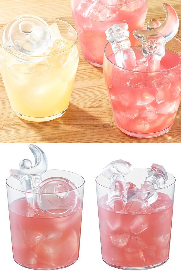 アイストレー セーラームーン チョコレート型 製氷皿 シリコン製 月