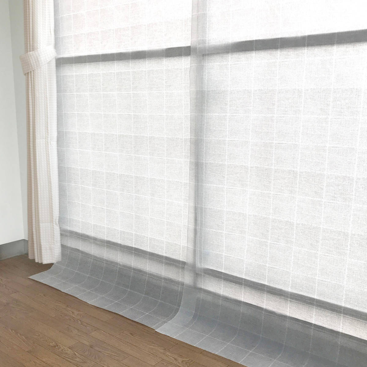 寒さ対策 あったかカーテン DX 掃き出し窓用 隙間風 断熱 省エネ 幅