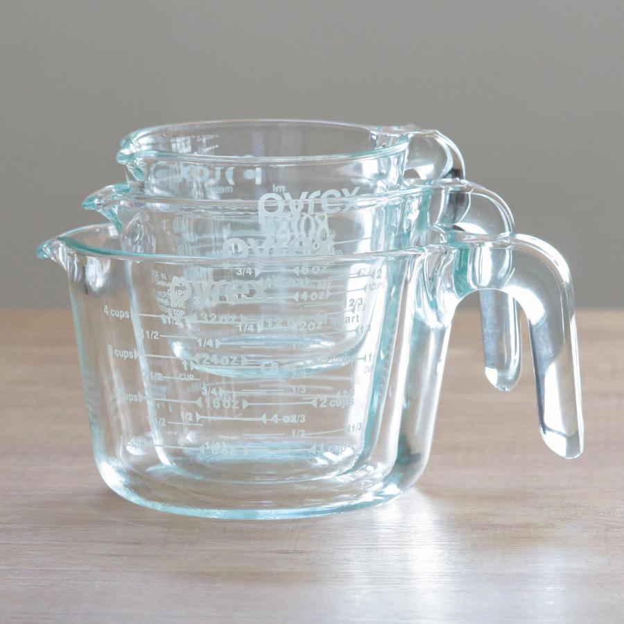 PYREX（パイレックス） 計量カップ 500ml 耐熱ガラス 取っ手付き