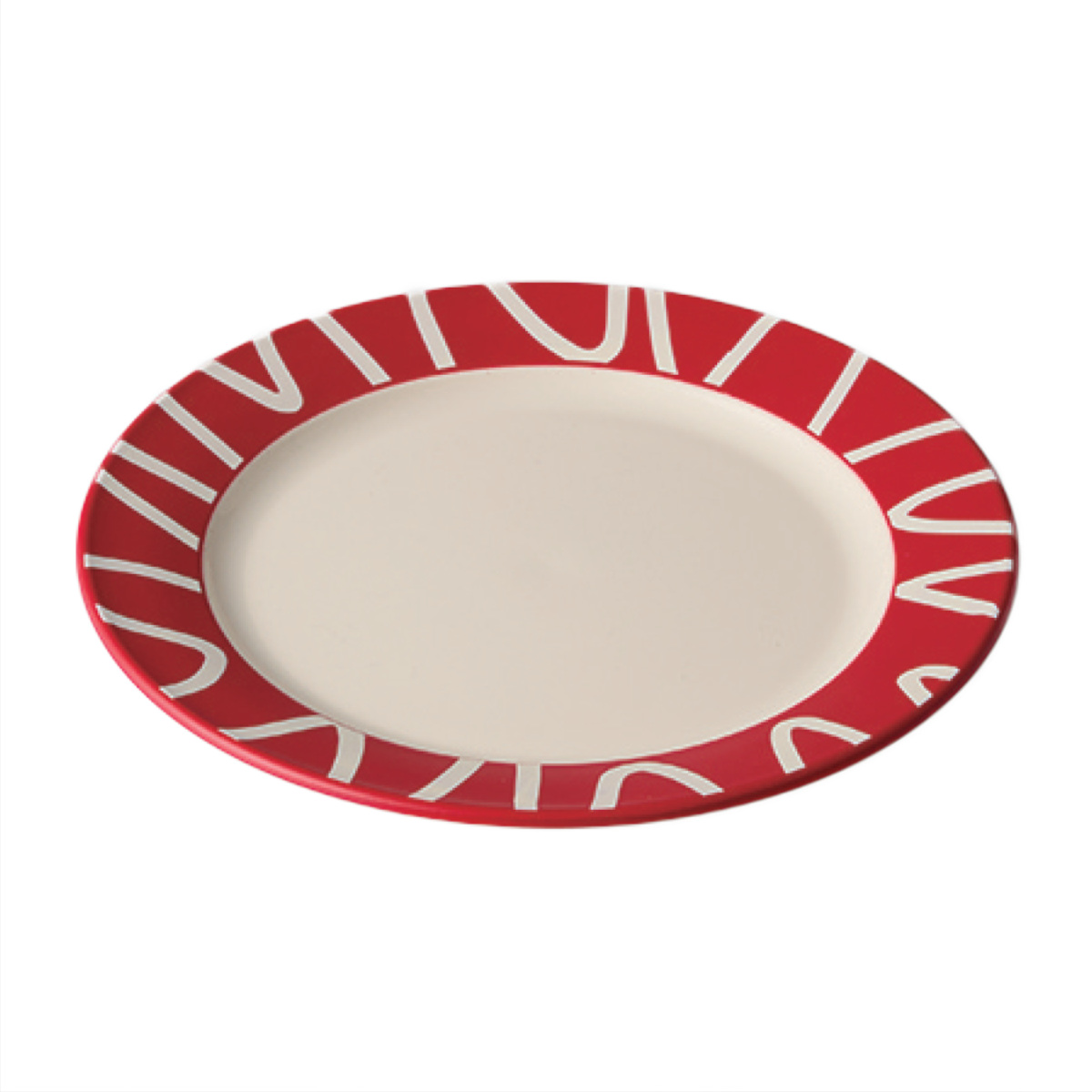 プレート 18cm S Amu dish アミュディッシュ プラスチック 同色3枚