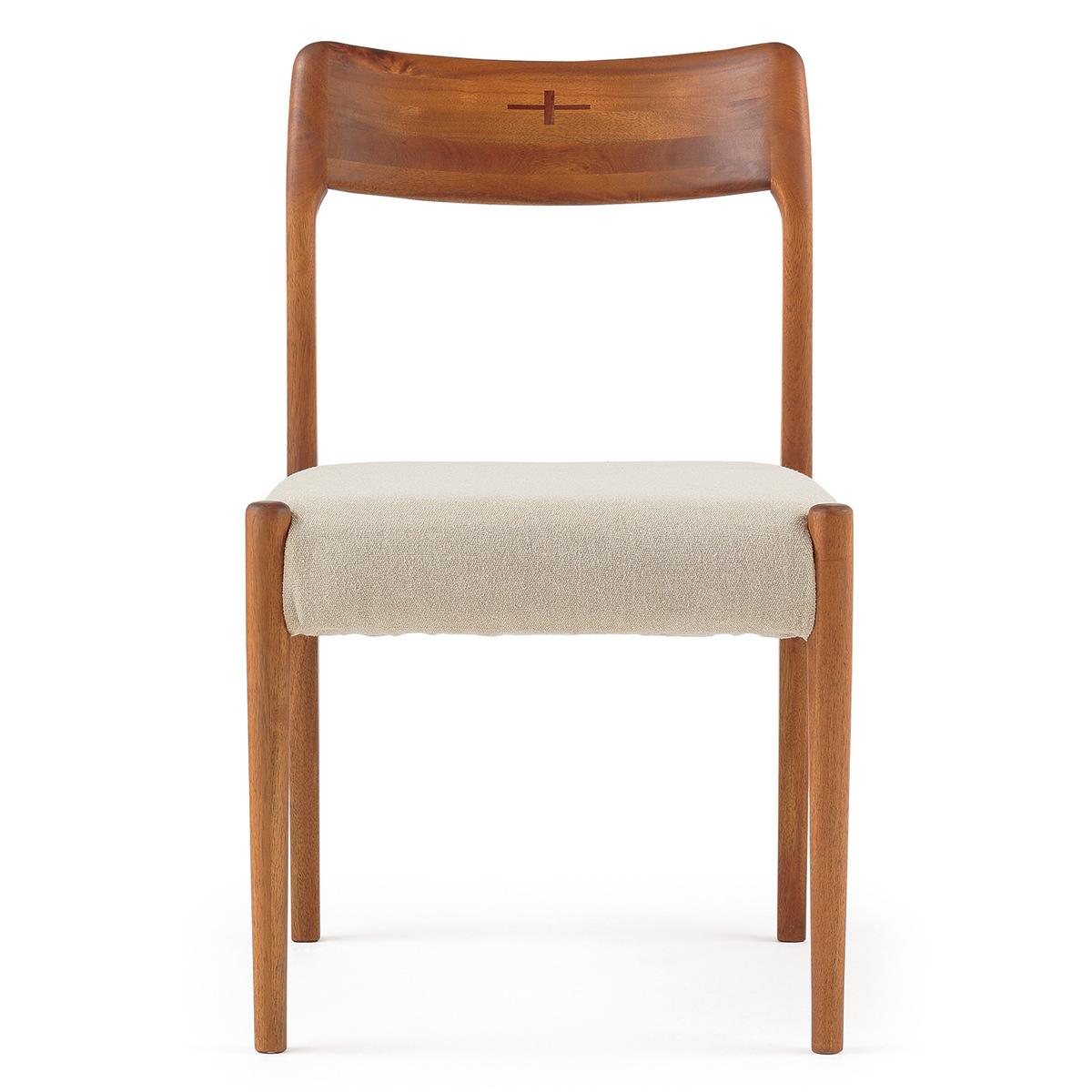 朝日木材加工 ダイニングチェア 同色2脚セット 座面高42.5cm EDDA