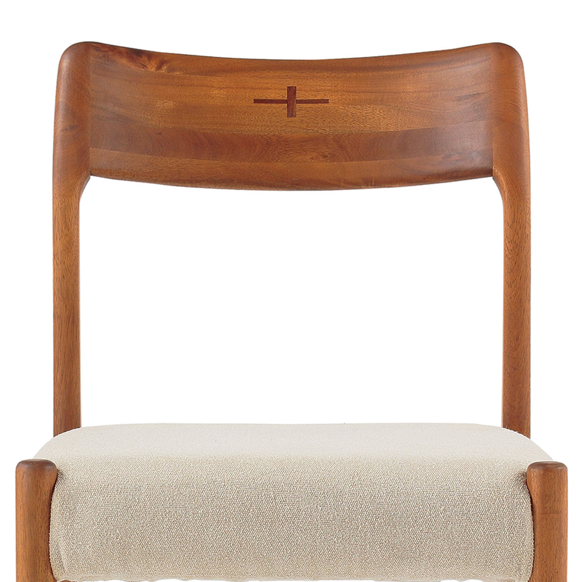 朝日木材加工 ダイニングチェア 同色2脚セット 座面高42.5cm EDDA