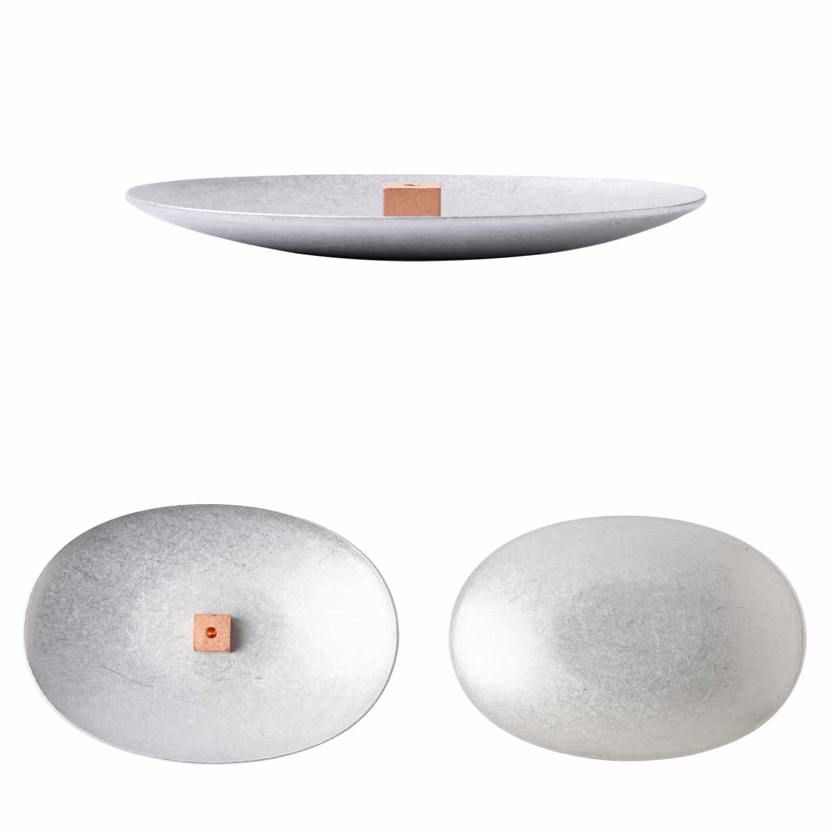 香立 HOME FRAGRANCE TOOL 金属製香皿香立てセット アルミ （ 香立て