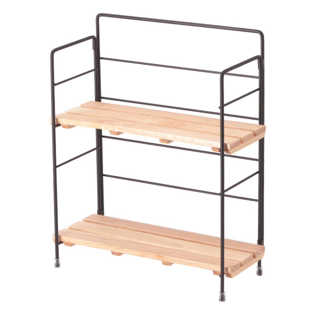 不二貿易（Fuji Boeki） 調味料ラック ウッドミニシェルフ （ 天然木