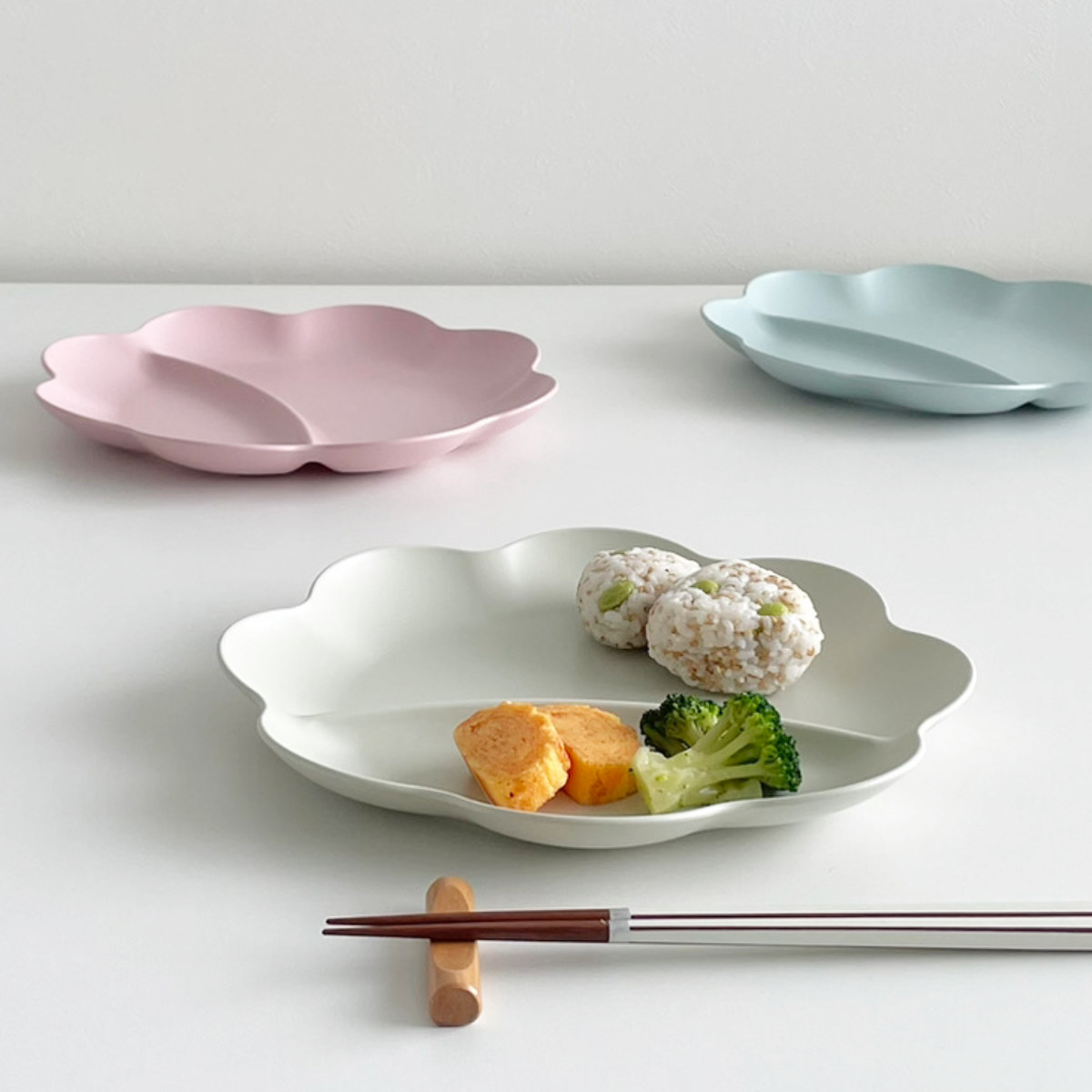 福井クラフト プレート 25cm フラワープレート プラスチック （ 食洗機