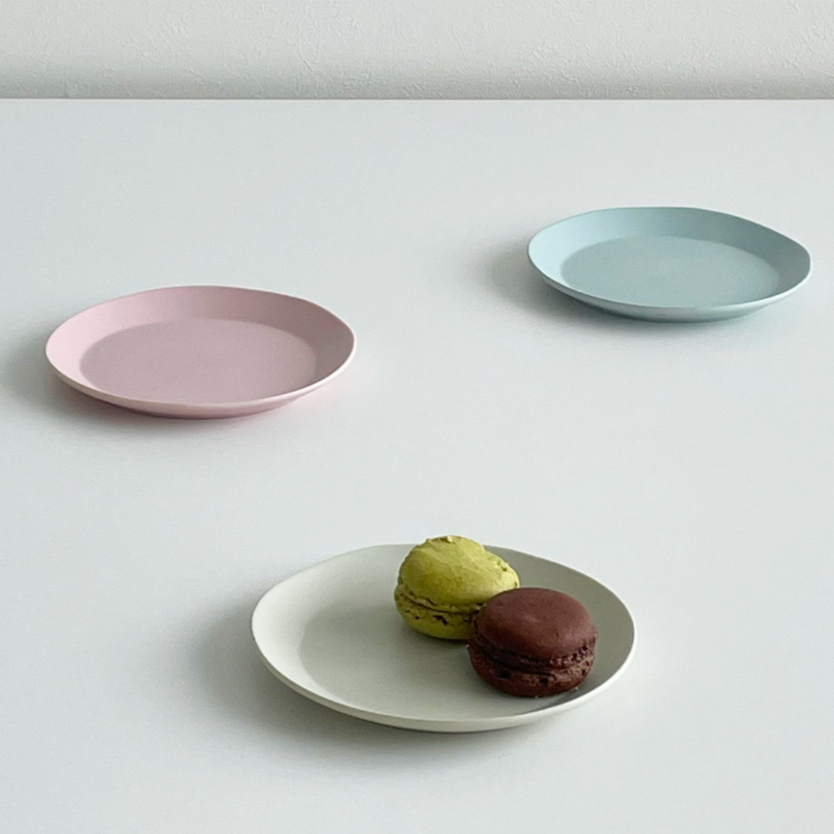 福井クラフト サークルプレート 13cm プラスチック （ 食洗機対応 電子