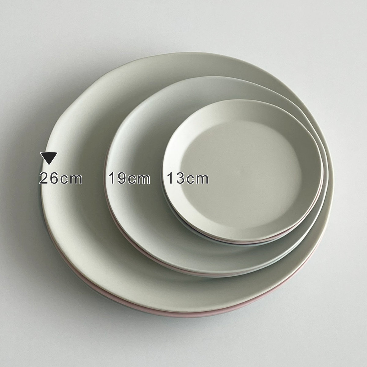 福井クラフト サークルプレート 26cm プラスチック （ 食洗機対応 電子