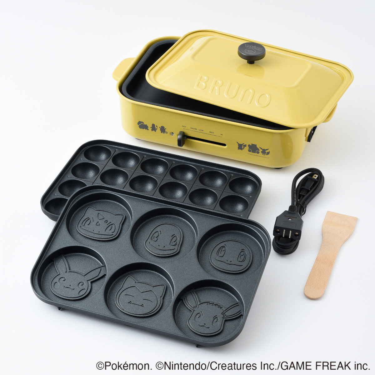 BRUNO（ブルーノ） コンパクトホットプレート POKEMON たこ焼き