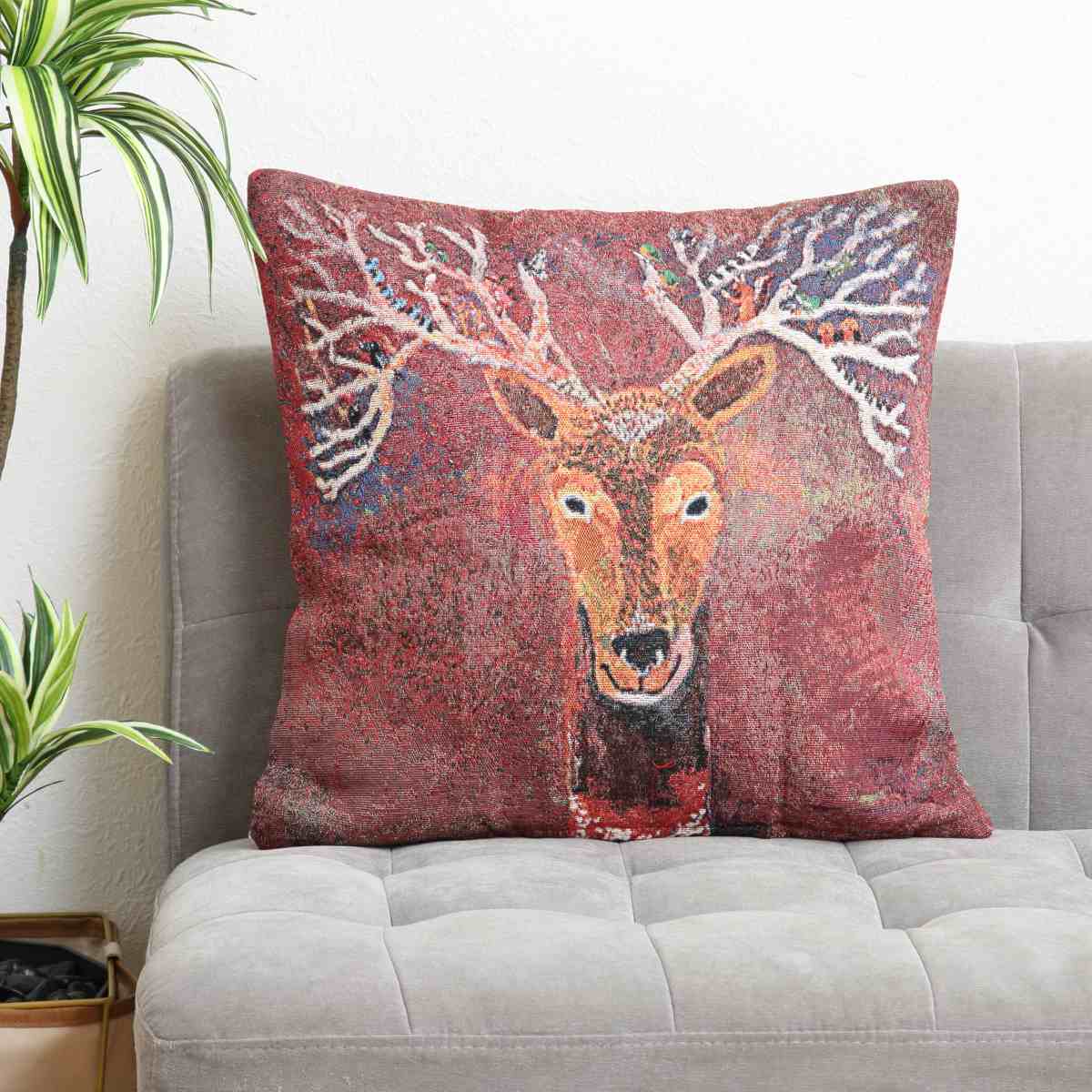 Creer クッションカバー アトリエKOTETSU ジャガードクッションカバー