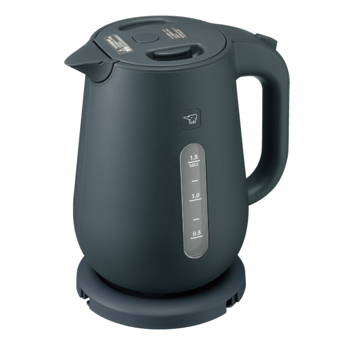 象印（ZOJIRUSHI） 電気ケトル 1.5L 安全設計 空だき防止 メーカー保証