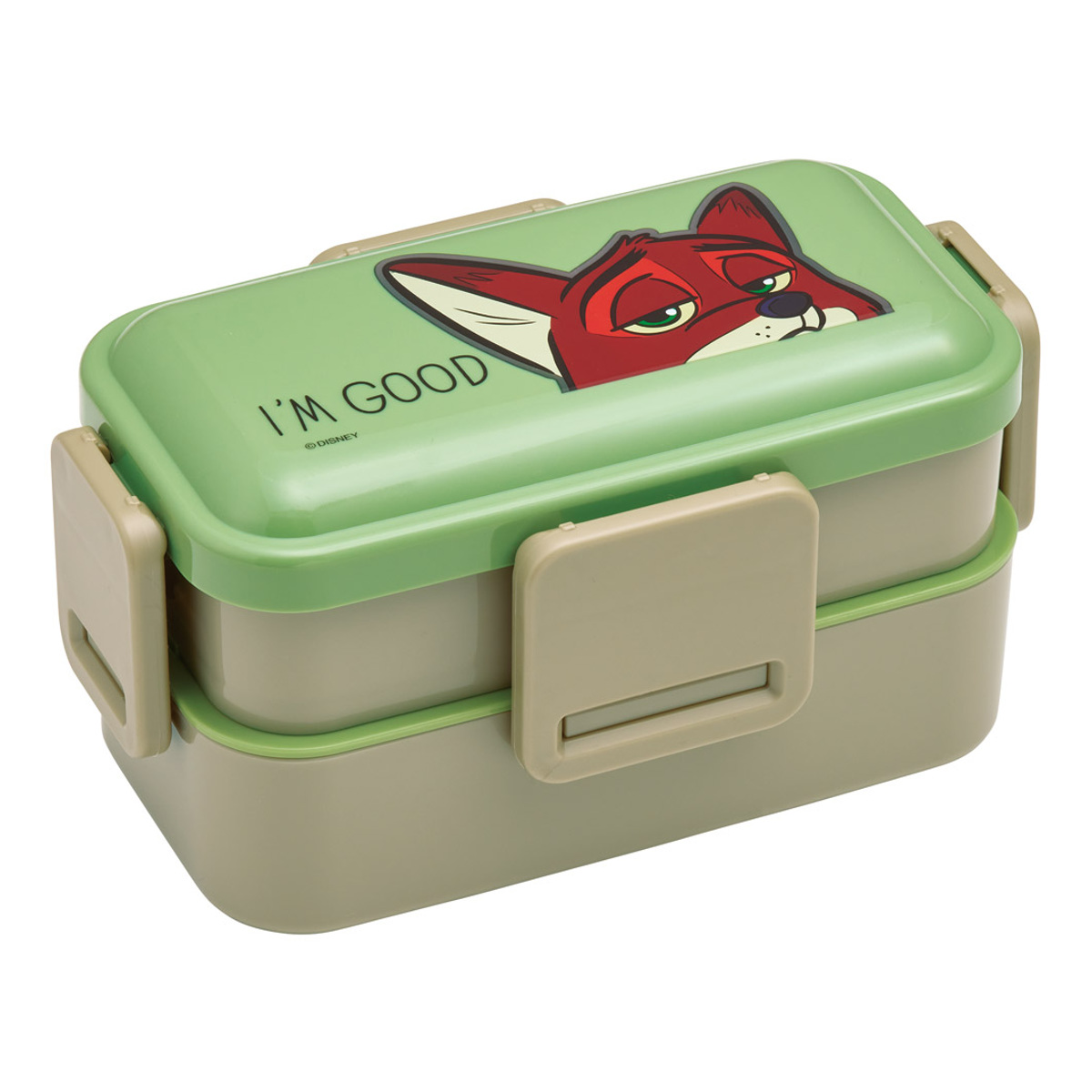 スケーター 弁当箱 2段 600ml 抗菌2段ふわっと弁当箱 ズートピア