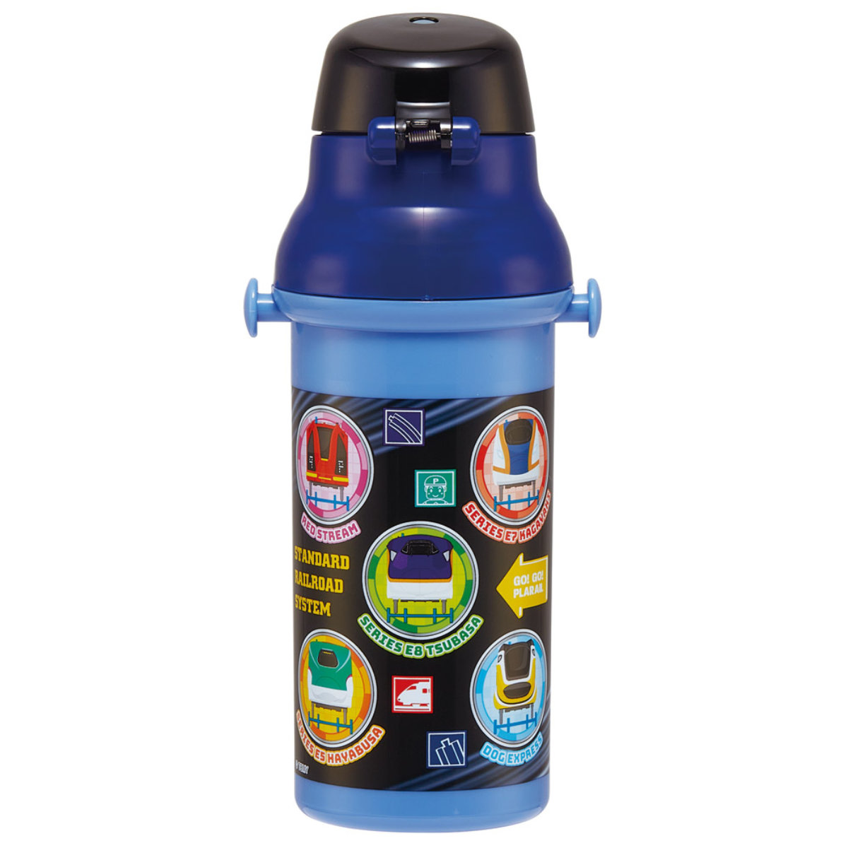 スケーター 水筒 480ml 抗菌直飲プラボトル プラレール25 （ 子供用