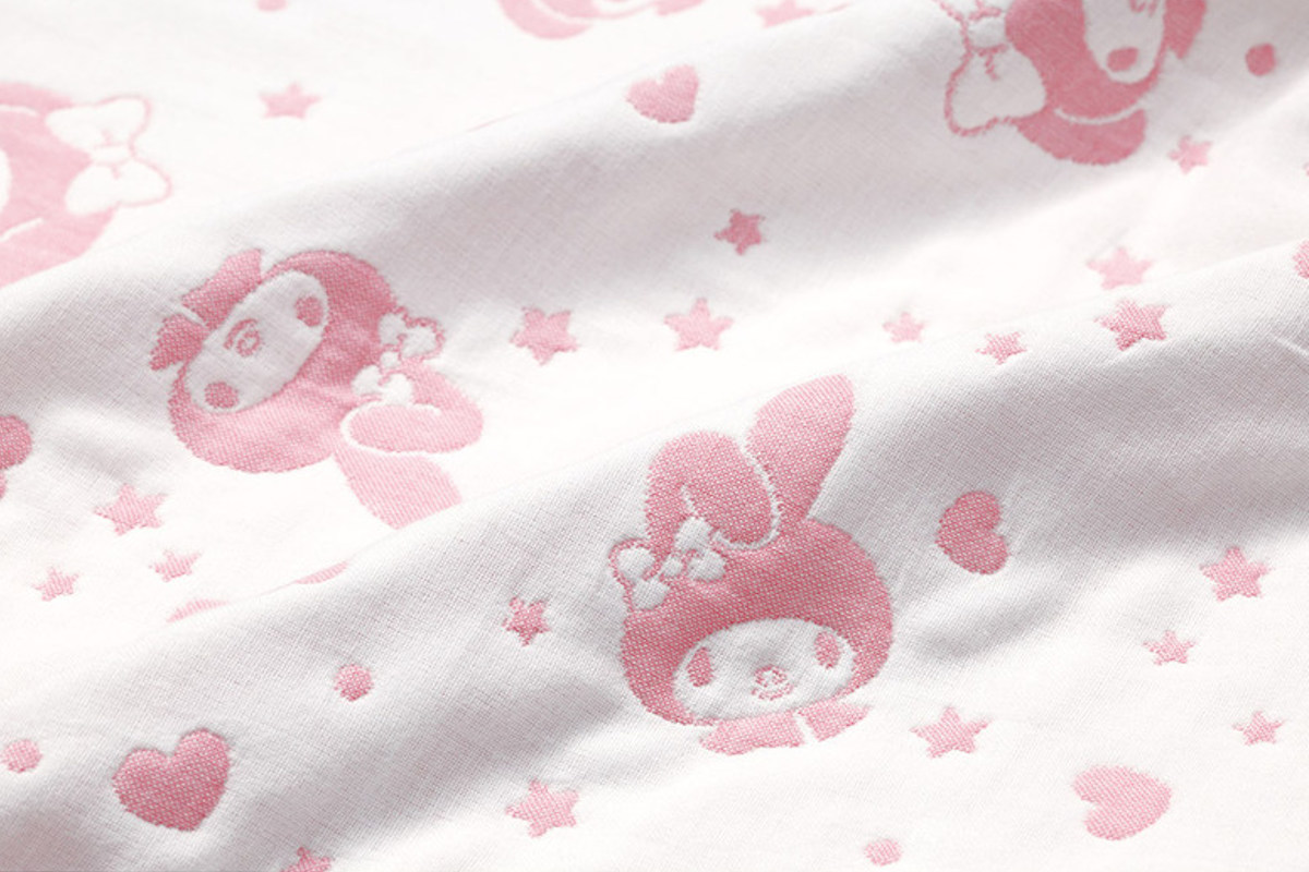 スケーター ベビーブランケット マイメロディ 綿100％ ガーゼ