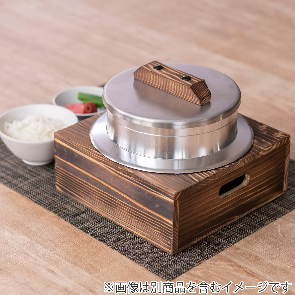 ウルシヤマ金属工業 釜置台 5合用 謹製 釜炊き三昧 極 日本製 UMIC