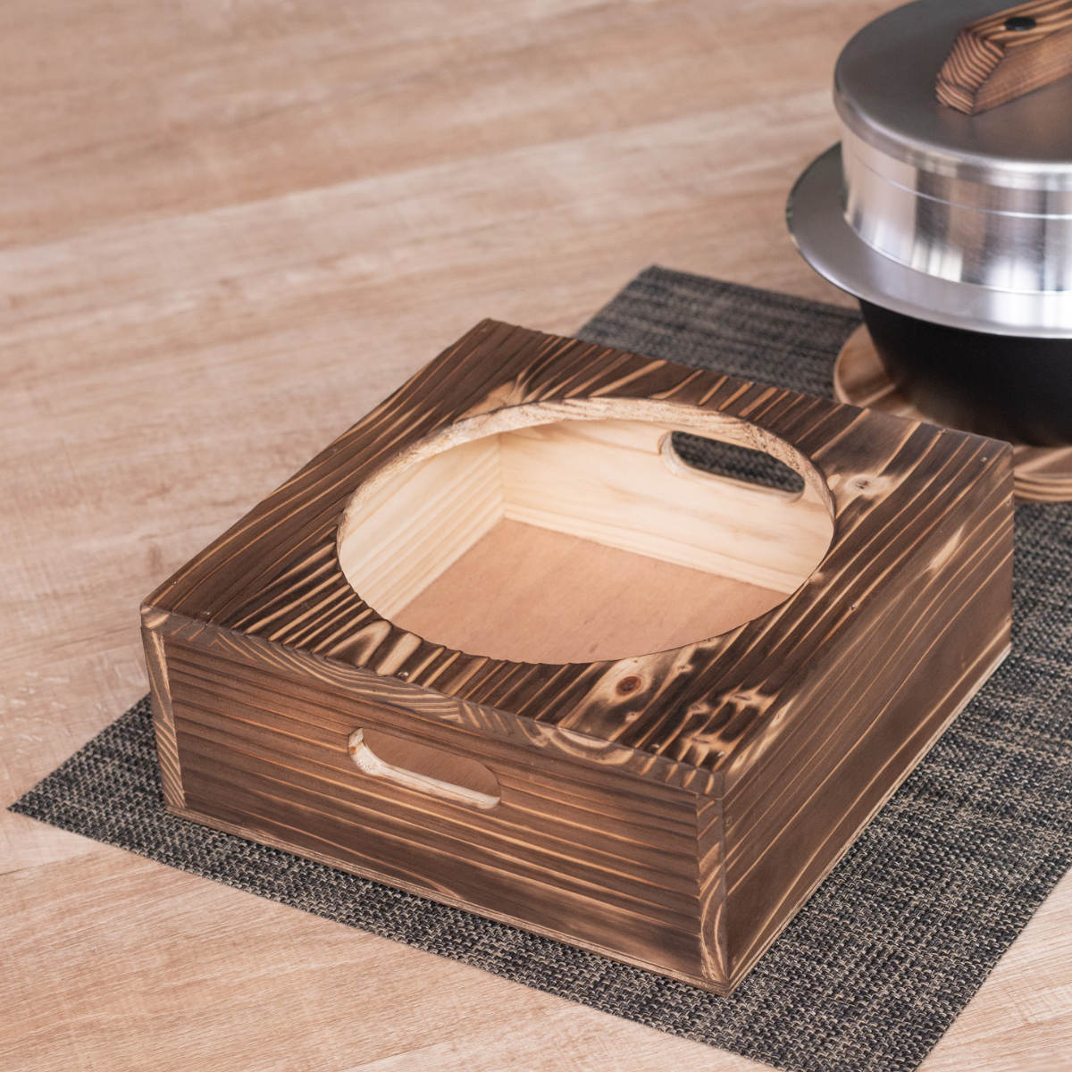 ウルシヤマ金属工業 釜置台 5合用 謹製 釜炊き三昧 極 日本製 UMIC