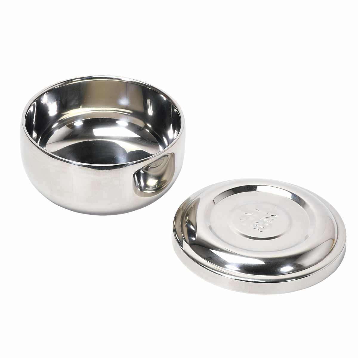 パール金属 韓味家 ダブルステンレス製 蓋付 茶碗 （ ステンレス 二重