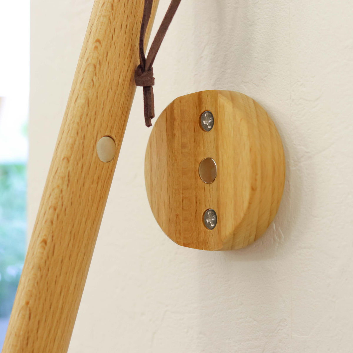 東洋ケース（TOYOCASE） 靴べら 50cm マグネットでくっつく靴ベラ 木製