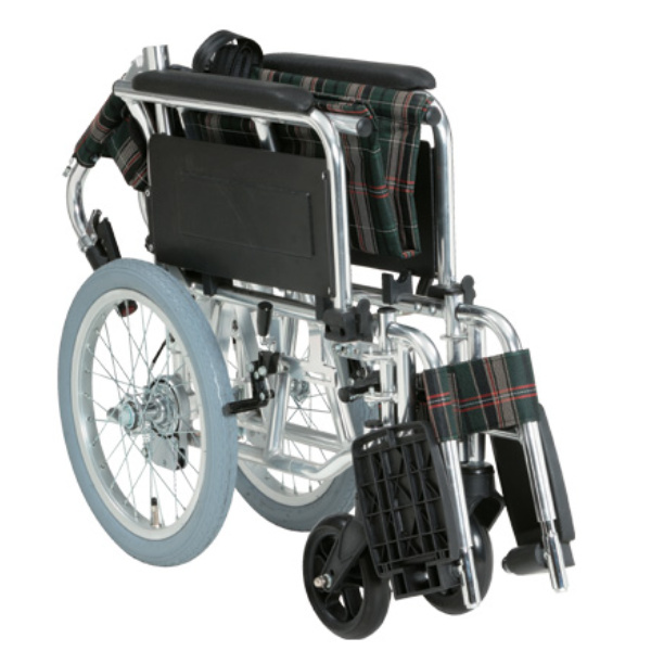 マキテック 多機能車いす 跳ね上げ式スイングアウトタイプ 介助式背