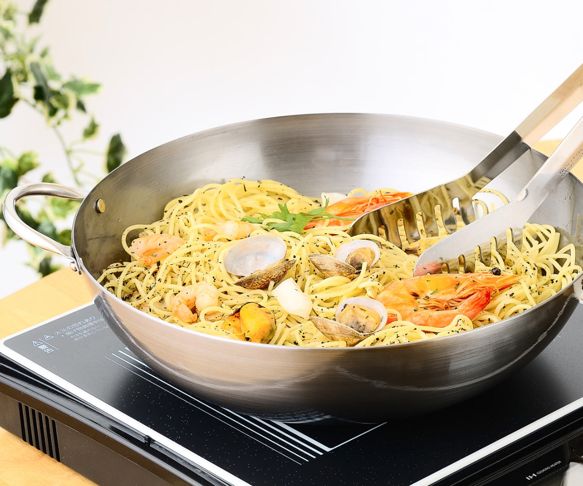 鉄鍋 28cm 深型 IH対応 匠の技 両手鉄フライパン 藤田金属 日本製