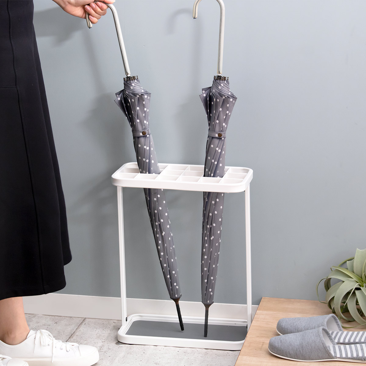 山崎実業 フレーム かさたて 18本用 （ 4903208027502 275 傘たて 屋内