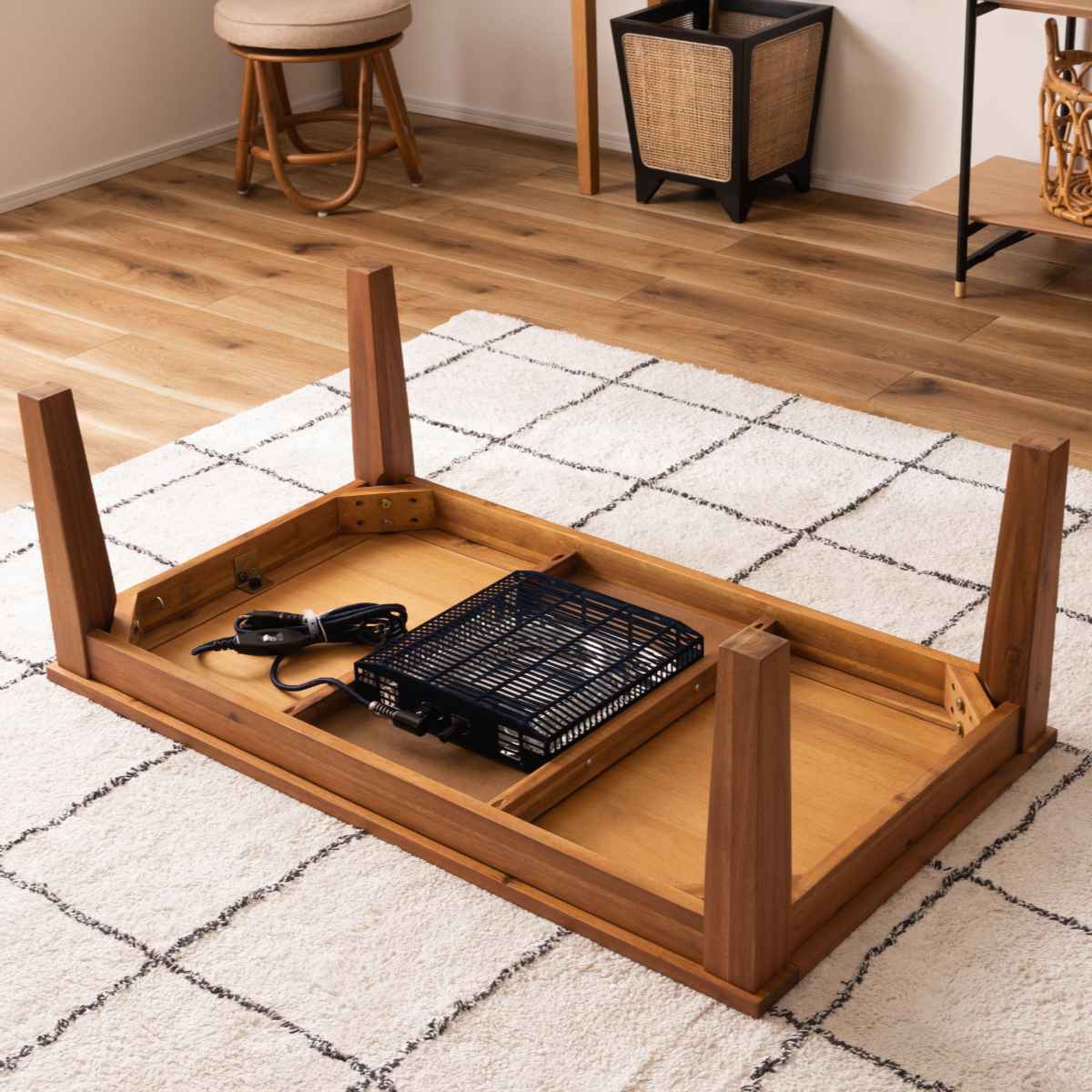 東谷 こたつ 幅105cm 長方形 木製 （ こたつテーブル センターテーブル