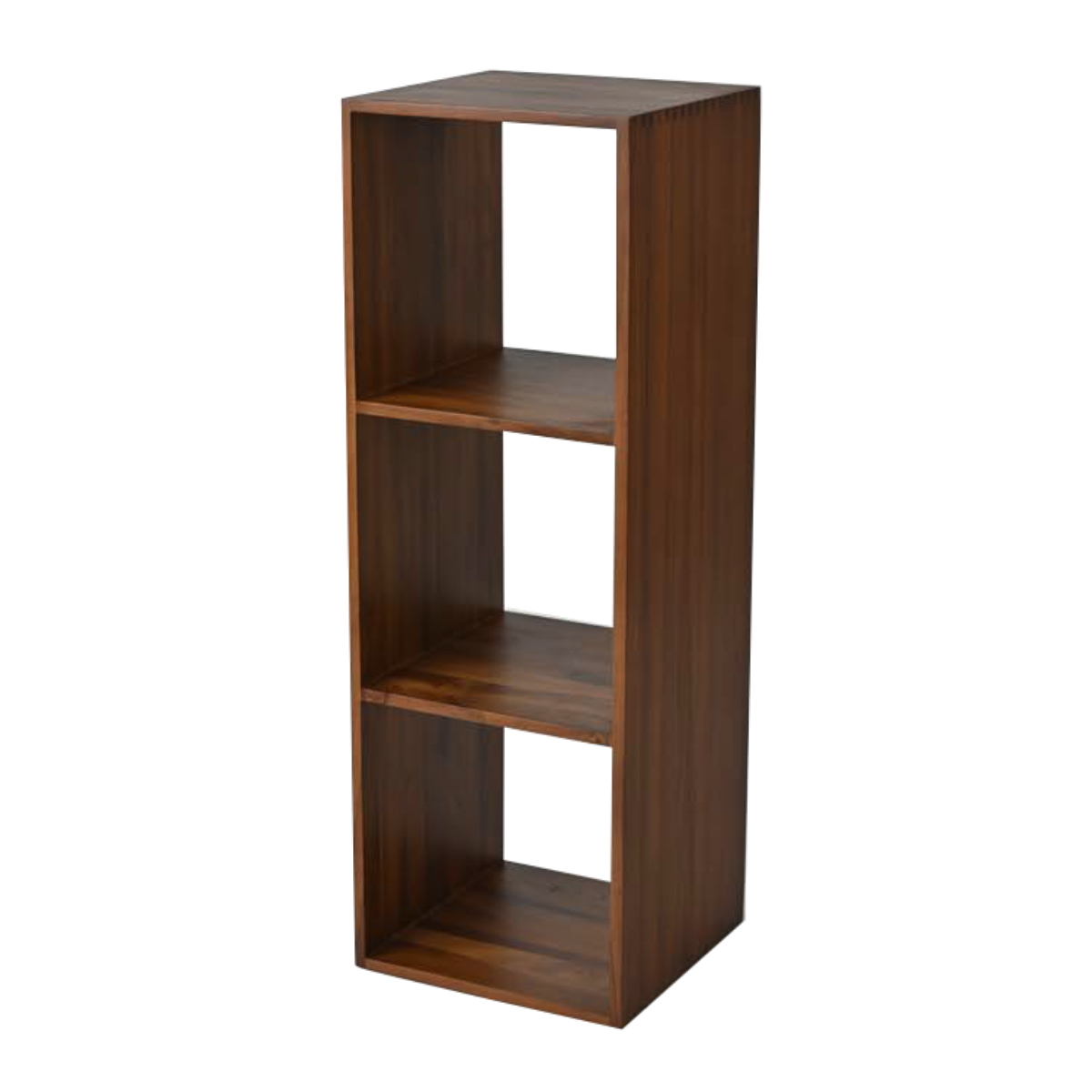 オープンラック 3段 チーク材 幅36cm （ 収納ラック 棚 本棚 ラック