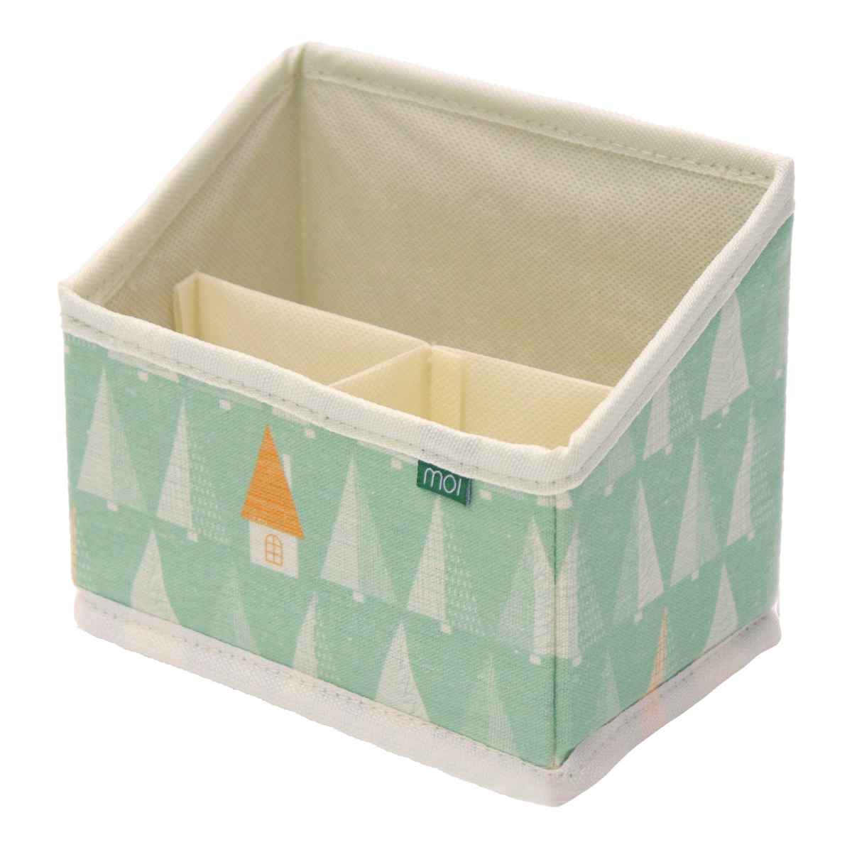 東洋ケース（TOYOCASE） 卓上収納 moinoモイノ リモコンラック 北欧柄