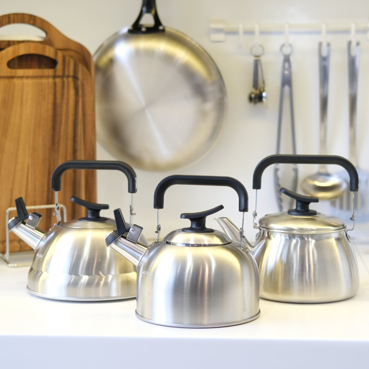 パール金属 笛吹きケトル 1.9L 早沸き チーノ ステンレス製 （ IH対応