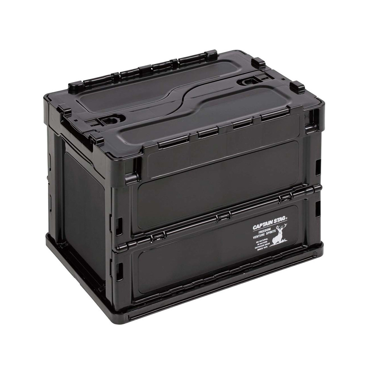 CS BLACK LABEL アウトドア折りたたみコンテナ 幅36.5×奥行26.5×高さ