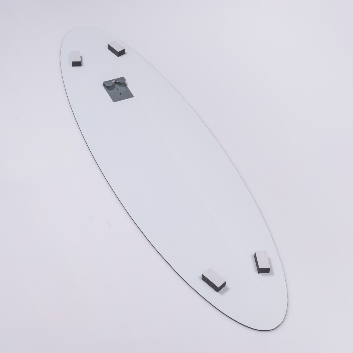 塩川光明堂 ミラー 壁掛け ウォールミラー 40×145cm オーバル （ 鏡