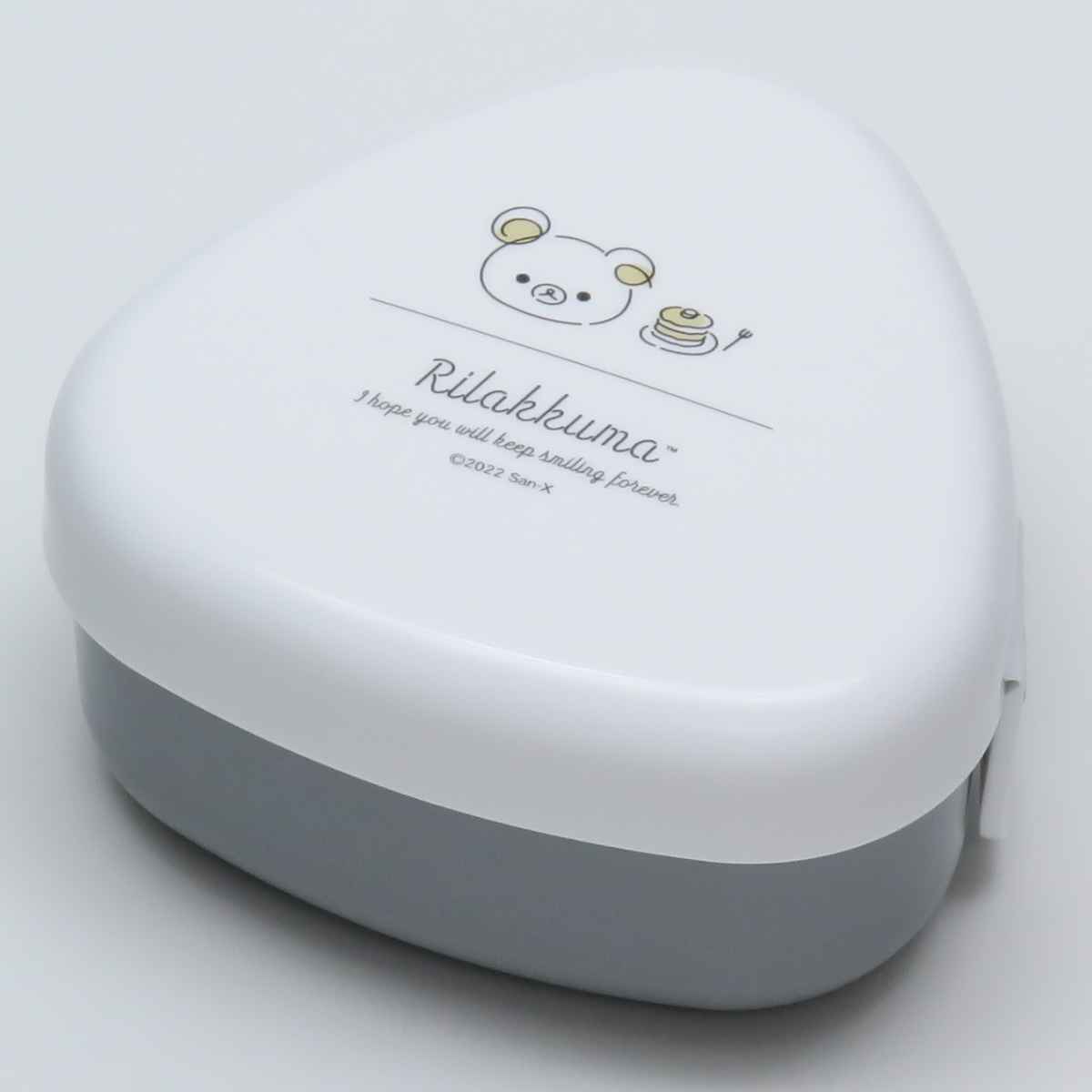 リラックマ おにぎりケース 290ml 抗菌 レンジ対応 （ おむすびケース