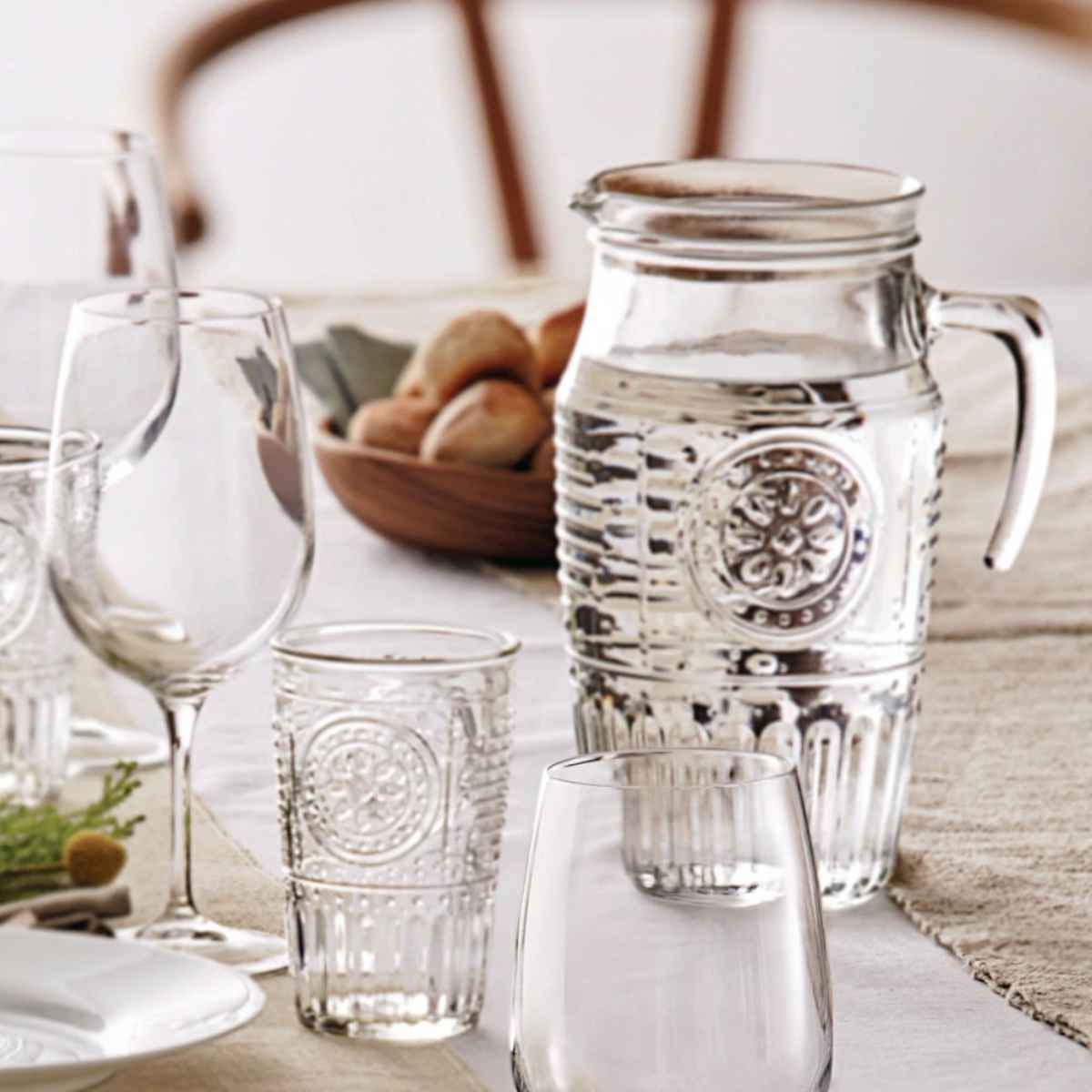 Bormioli Rocco（ボルミオリロッコ） ピッチャー 1.8L ROMANTIC