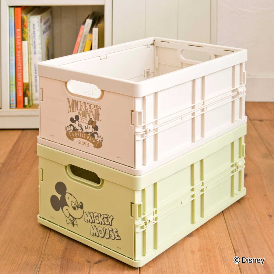 宮武製作所 収納ボックス ディズニー スタッキングミニコンテナ （ 幅