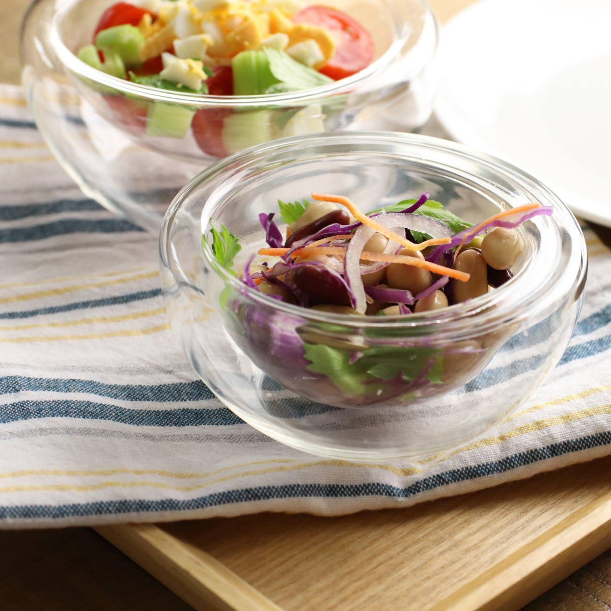 ボウル 11cm DOWBLE WALL ダブルウォール 耐熱ガラス （ 電子レンジ